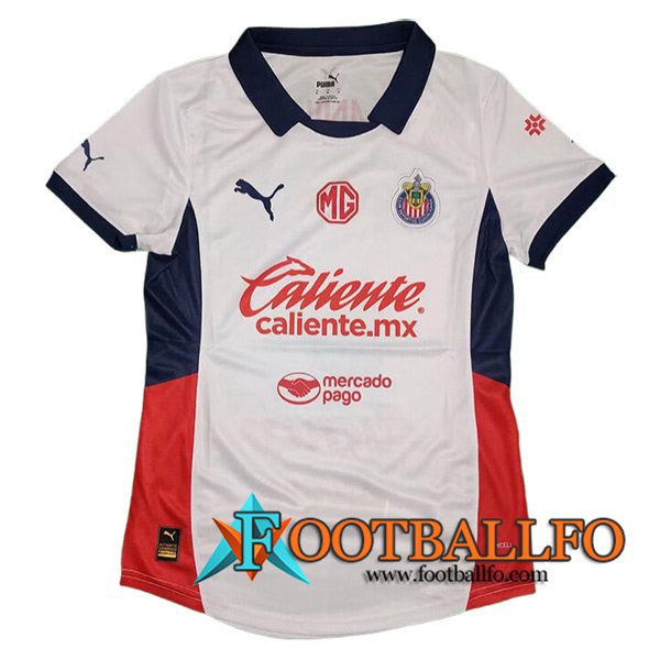 Camisetas De Futbol Chivas Mujer Segunda 2024/2025