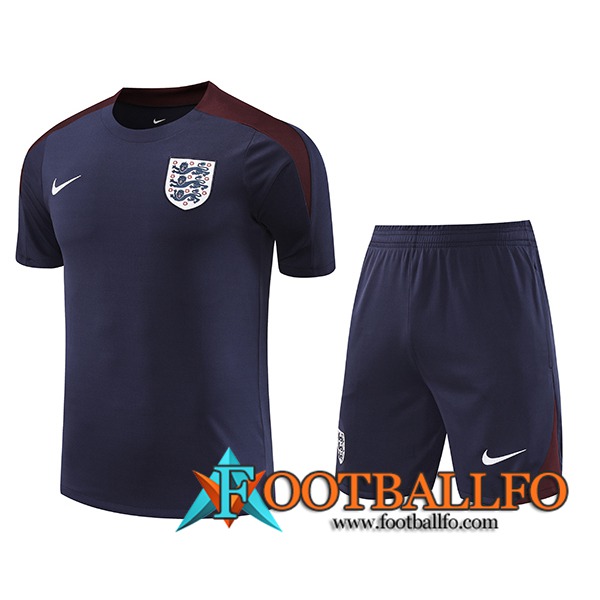 Camiseta Entrenamiento Inglaterra Azul/Rojo 2024/2025