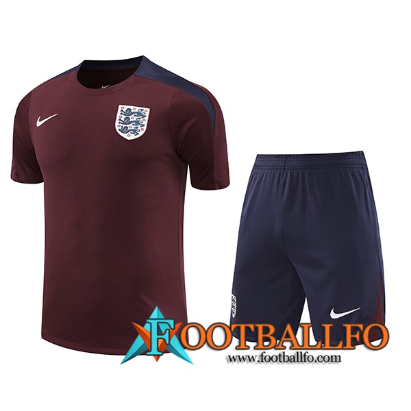 Camiseta Entrenamiento Inglaterra Rojo/Azul 2024/2025