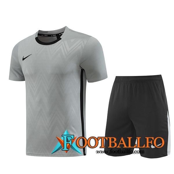 Camiseta Entrenamiento Nike Gris/Negro 2024/2025