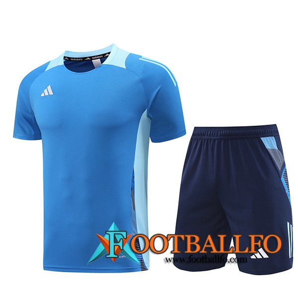 Camiseta Entrenamiento Adidas Azul 2024/2025 -02