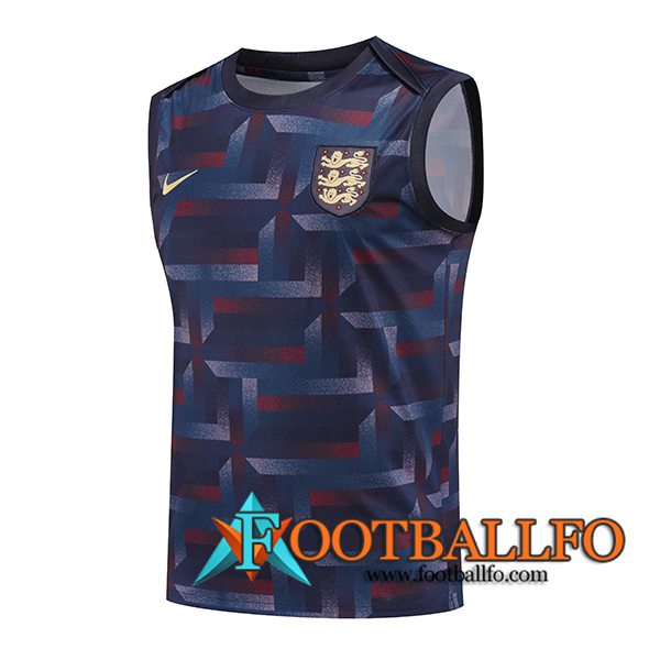 Chalecos De Futbol Inglaterra Azul Oscuro 2024/2025