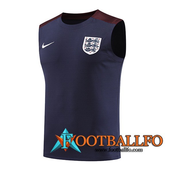 Chalecos De Futbol Inglaterra Azul/Rojo 2024/2025