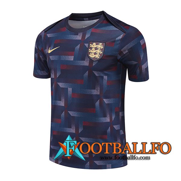 Camiseta Entrenamiento Inglaterra Azul Oscuro 2024/2025