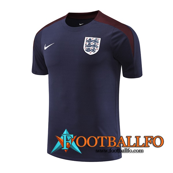 Camiseta Entrenamiento Inglaterra Azul/Rojo 2024/2025