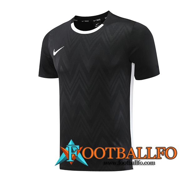 Camiseta Entrenamiento Nike Negro/Blanco 2024/2025 -02