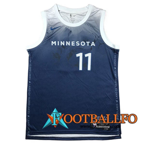 Camisetas Minnesota Timberwolves (REID #11) 2024/25 Azul/Blanco