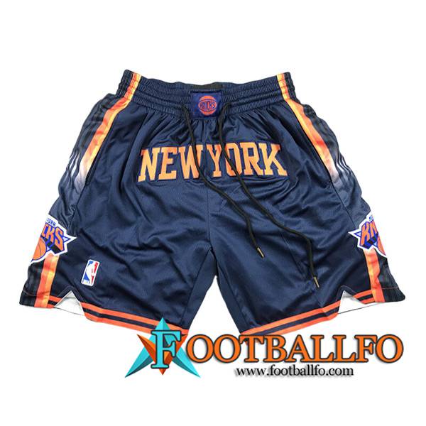 Cortos NBA New York Knicks 2024/25 Azul Oscuro