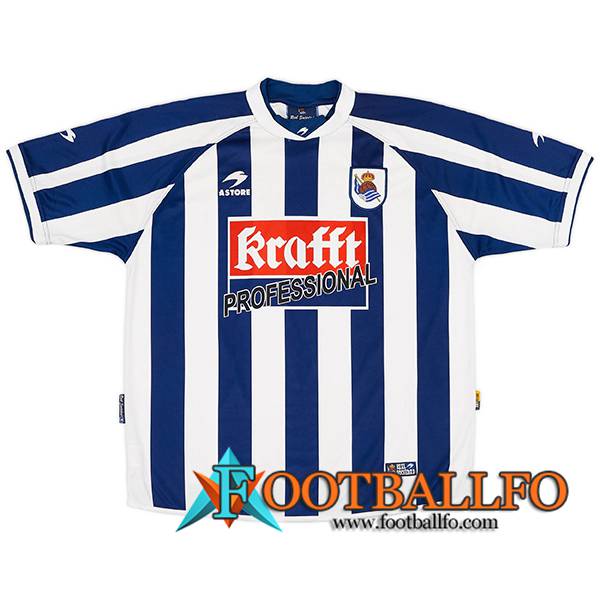 Camisetas De Futbol Real Sociedad Retro Primera 2004/2005