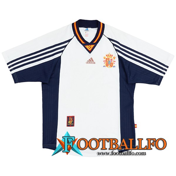 Camisetas De Futbol España Retro Segunda 1998