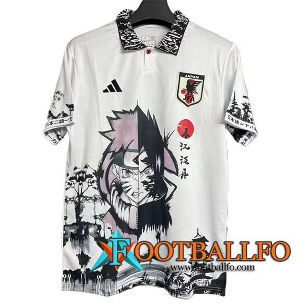 Camiseta Equipo Nacional Japon Special Edition Naruto Blanco 2024/2025 -03