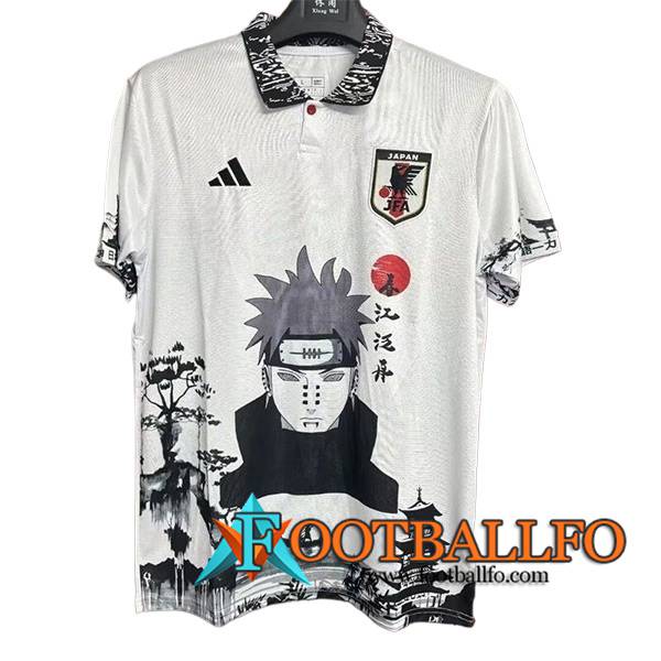 Camiseta Equipo Nacional Japon Special Edition Naruto Blanco 2024/2025 -04