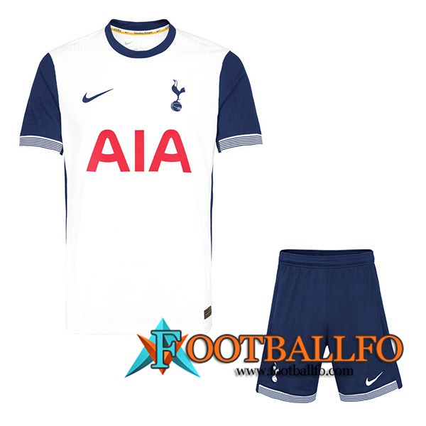 Camisetas Futbol Tottenham Hotspur Primera + Cortos 2024/2025