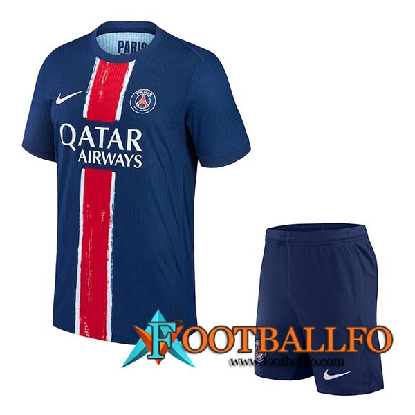 Camisetas Futbol PSG Primera + Cortos 2024/2025