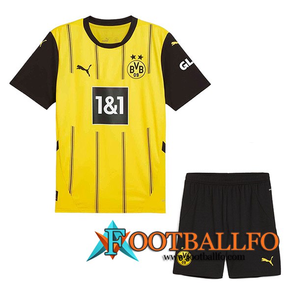 Camisetas Futbol Dortmund Primera + Cortos 2024/2025