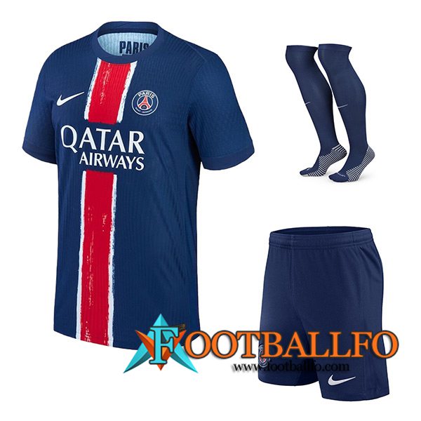 Camisetas Futbol PSG Primera (Cortos + Calcetines) 2024/2025