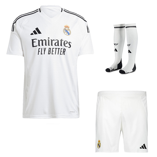 Camisetas Futbol Real Madrid Primera (Cortos + Calcetines) 2024/2025