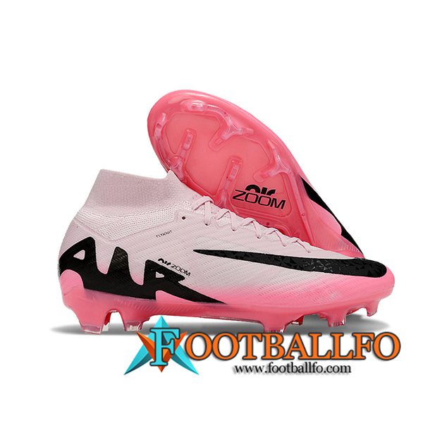 Nike Botas De Fútbol Zoom Superfly 9 Elite MR FG Rosa/Negro