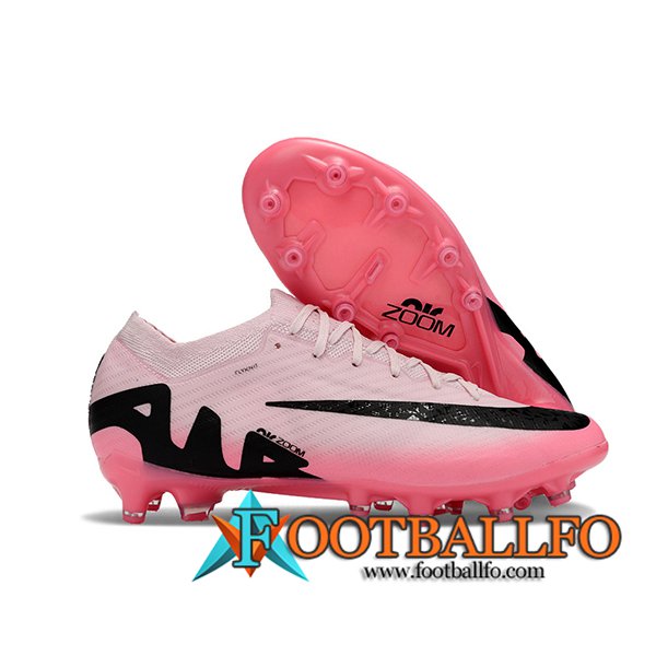 Nike Botas De Fútbol Air Zoom Mercurial Vapor XV Elite AG Rosa/Negro