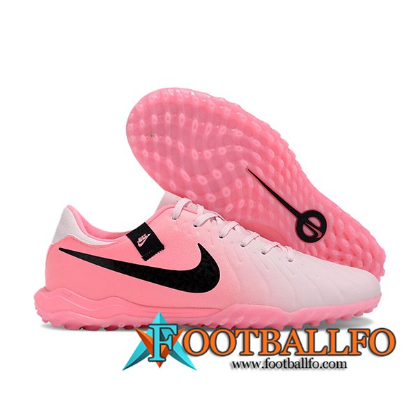 Nike Botas De Fútbol Tiempo Legend X Academy TF Rosa/Negro