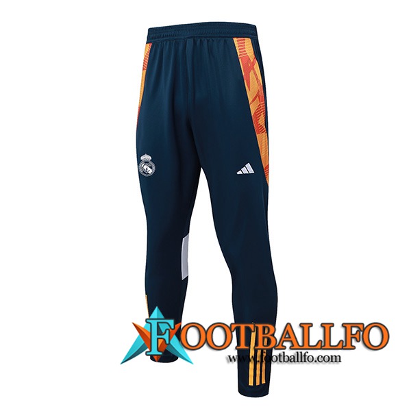 Pantalon Entrenamiento Real Madrid Amarillo/Azul 2024/2025