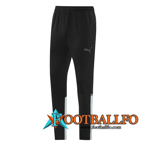 Pantalon Entrenamiento PUMA Negro/Gris 2024/2025