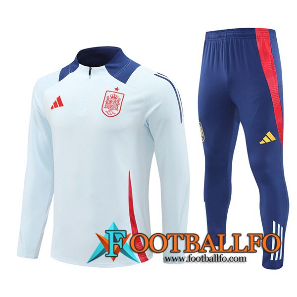 Chandal Equipos De Futbol España Azul Claro 2024/2025