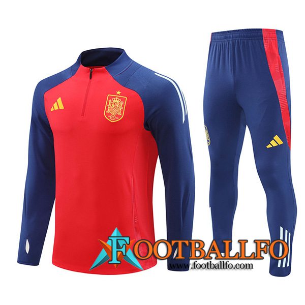 Chandal Equipos De Futbol España Rojo/Azul 2024/2025