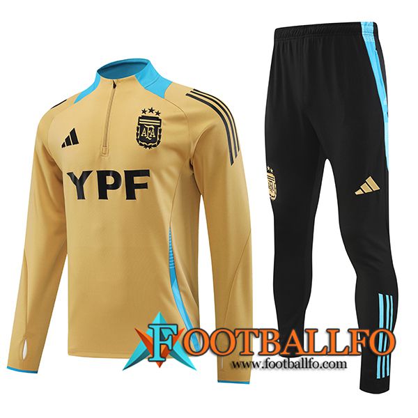 Chandal Equipos De Futbol Argentina Amarillo/Azul 2024/2025