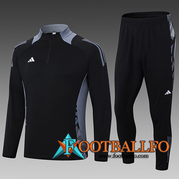 Chandal Equipos De Futbol Adidas Ninos Negro/Gris 2024/2025