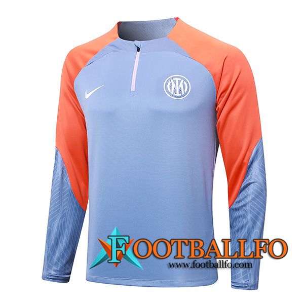 Sudadera De Entrenamiento Inter Milan Violeta/Naranja 2024/2025