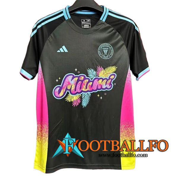 Camisetas De Futbol Inter Miami CF Special Edition Negro 2024/2025