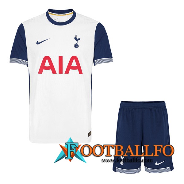 Nueva Camisetas De Futbol Tottenham Hotspurs Ninos Primera 2024/2025