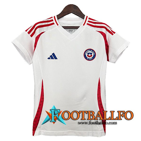 Camisetas De Futbol Chile Mujer Segunda 2024/2025