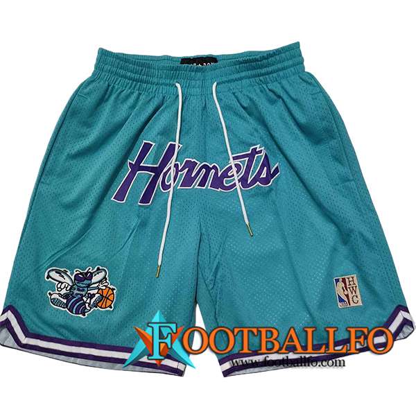 Cortos NBA Charlotte Hornets 2024/25 Verde