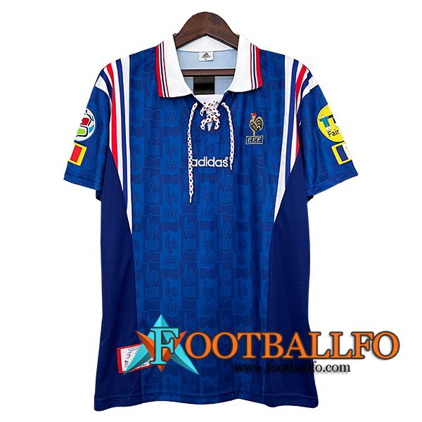 Camisetas De Futbol Francia Retro Primera 1996