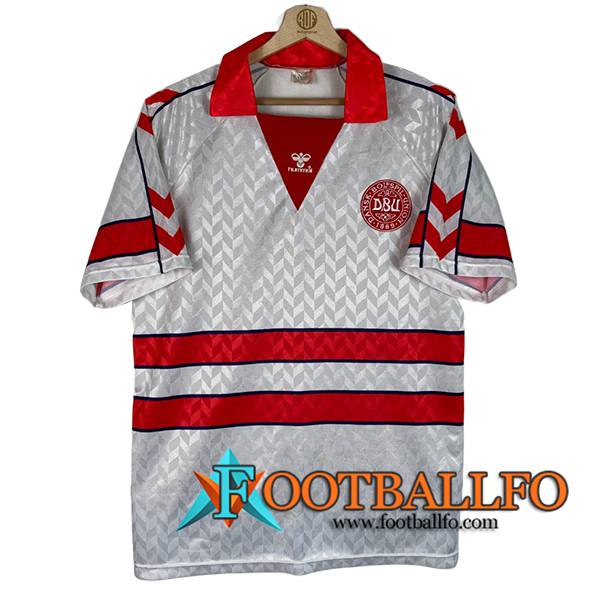 Camisetas De Futbol Dinamarca Retro Segunda 1988