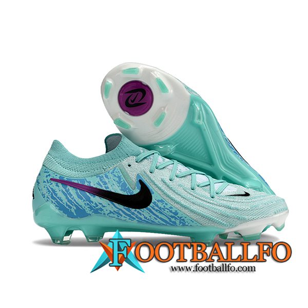 Nike Botas De Fútbol Phantom Luna Elite NU FG Verde/Azul -02