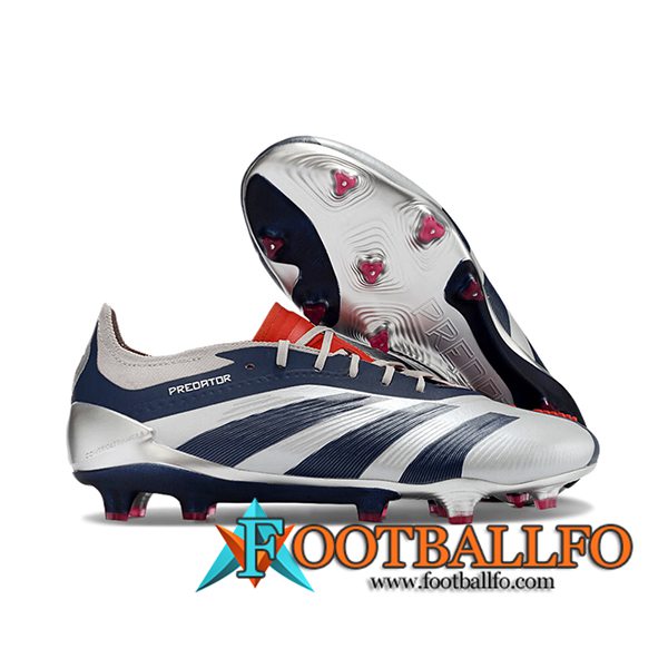 Adidas Botas De Fútbol Predator Elite FG Gris/Azul