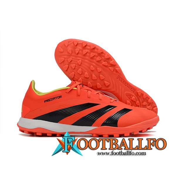 Adidas Botas De Fútbol PREDATOR 24 ELITE TF BOOTS Naranja/Negro