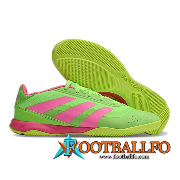 Adidas Botas De Fútbol PREDATOR 24 ELITE IC BOOTS Verde/Rosa