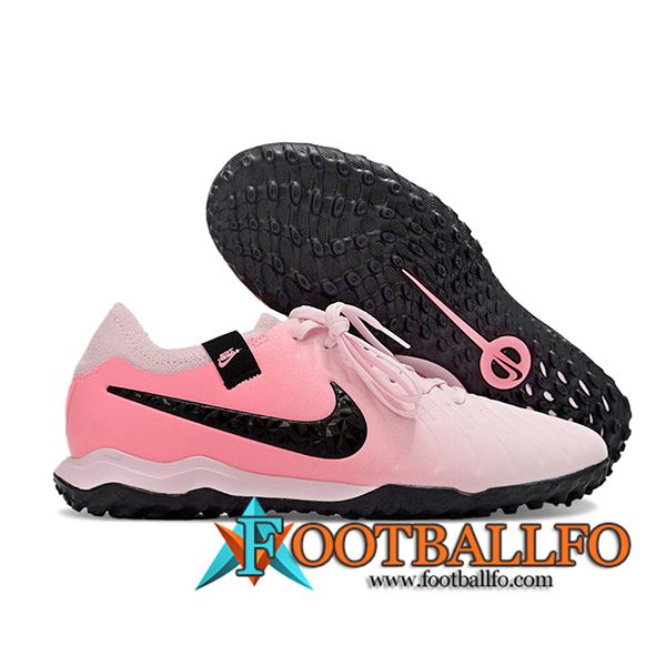 Nike Botas De Fútbol Tiempo Legend X PRO TF Rosa/Negro