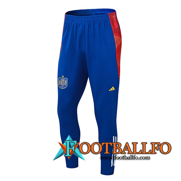 Pantalon Entrenamiento España Azul/Rojo 2024/2025