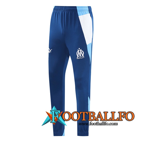 Pantalon Entrenamiento Marsella Azul/Blanco 2024/2025