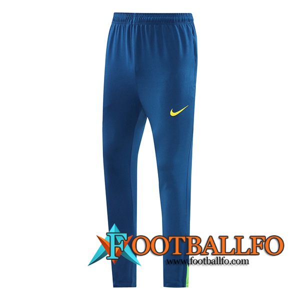 Pantalon Entrenamiento Brasil Azul/Verde 2024/2025 -02