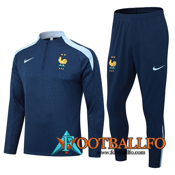 Chandal Equipos De Futbol Francia azul real 2024/2025 -02