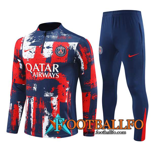 Chandal Equipos De Futbol PSG Azul/Rojo/Blanco 2024/2025