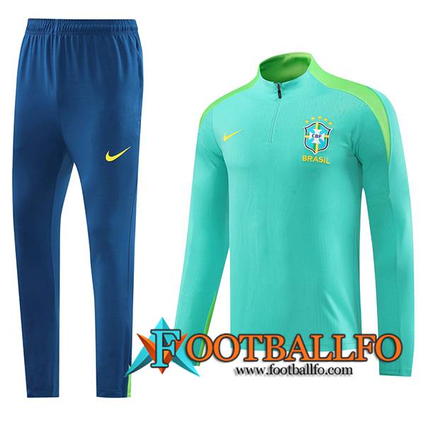 Chandal Equipos De Futbol Brasil Verde 2024/2025 -03