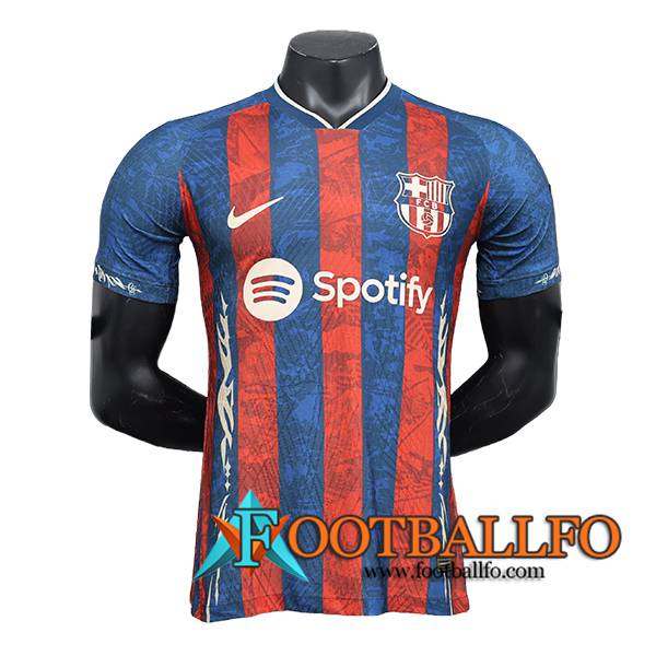 Camisetas De Futbol FC Barcelona Special Edition Rojo/Azul 2024/2025