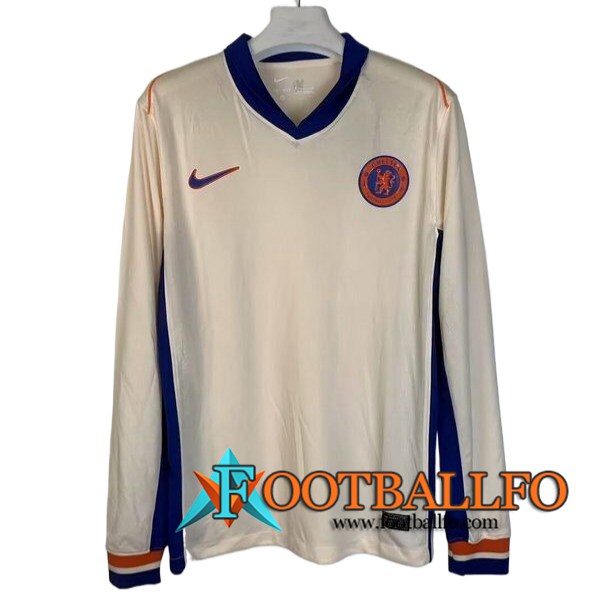 Camisetas De Futbol FC Chelsea Segunda Manga Largas 2024/2025